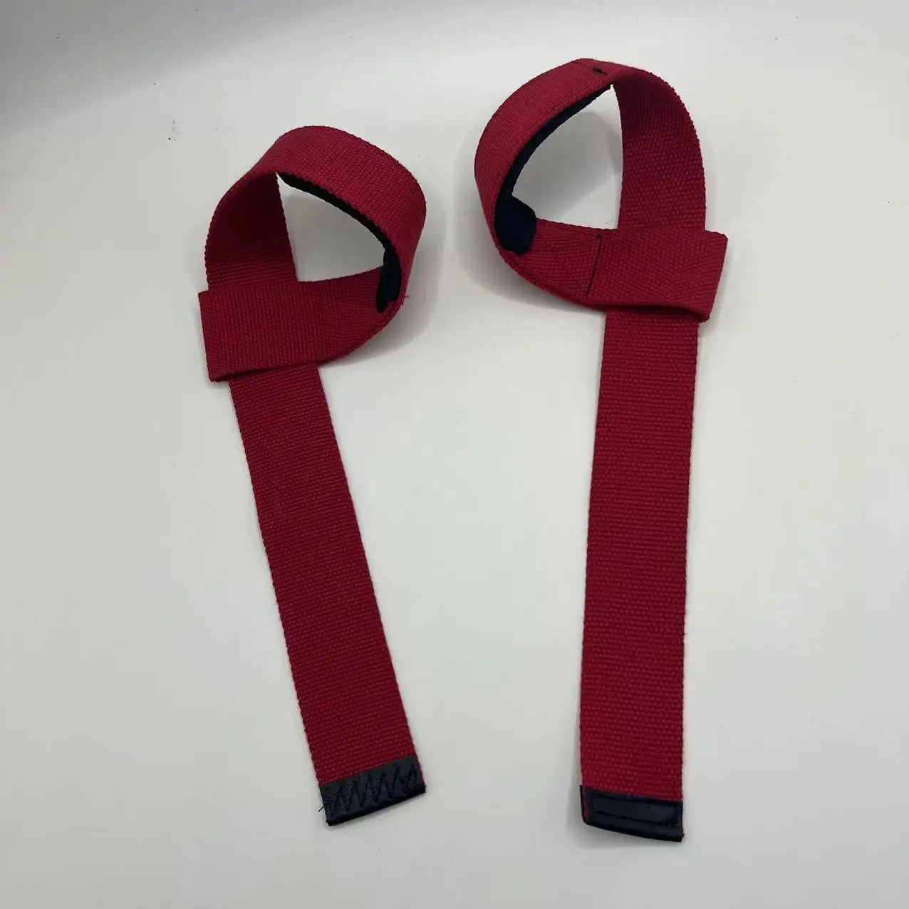 2Pcs Adjustable Weightlifting Wrist Straps Non-Slip Strength Training Fitness Lifting Support Gym Booster Bands Sports Grip
